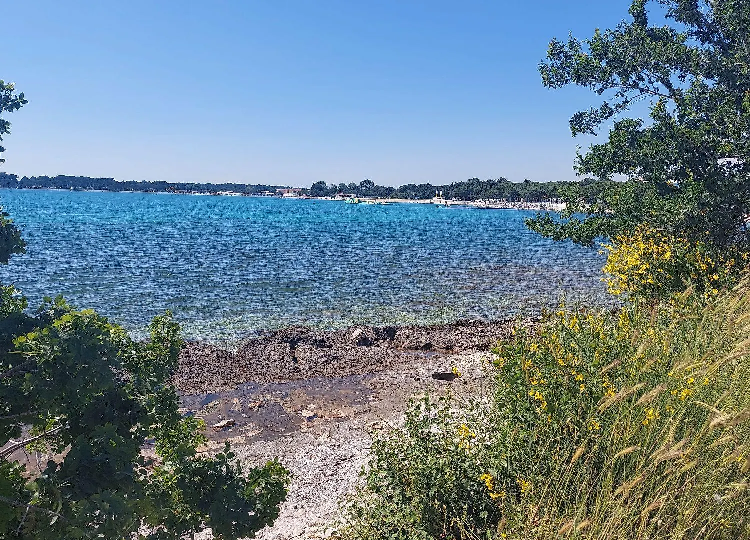 Ferienwohnung: Beachside Retreat with Pool and Wi-Fi Liznjan Croatia